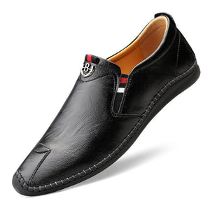 Genuine Leather Mens Loafers Shoes